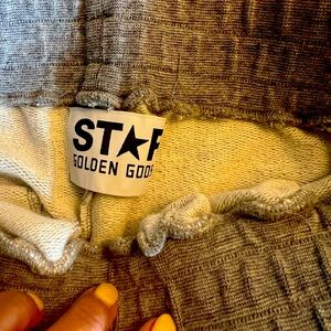Golden Goose Grey sweat pants superstar